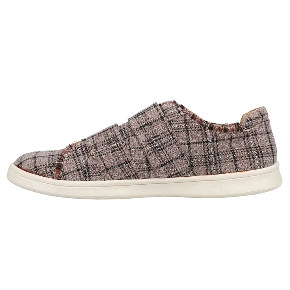 Nonstop Plaid Slip On Sneakers