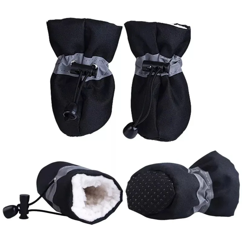 Pat and Pet Emporium | Pet Shoes | 4Pcs Protective Pet Shoes