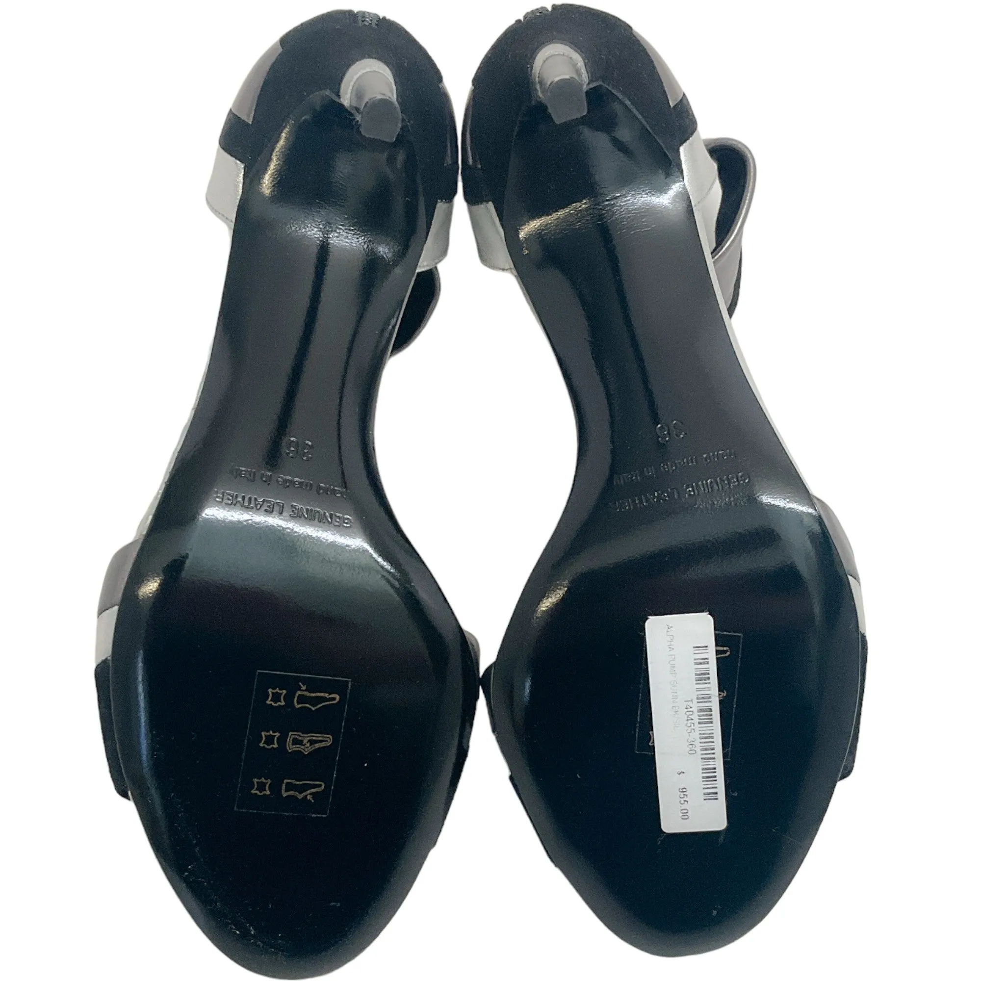 Pierre Hardy Black / Silver Alpha Pumps