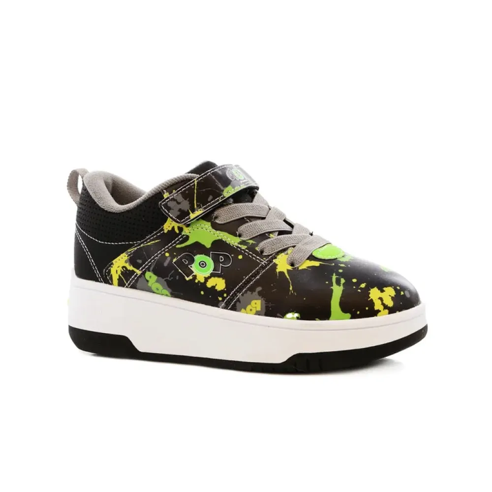 Pop Shoes Strive Boy Grn Yell 3Uk