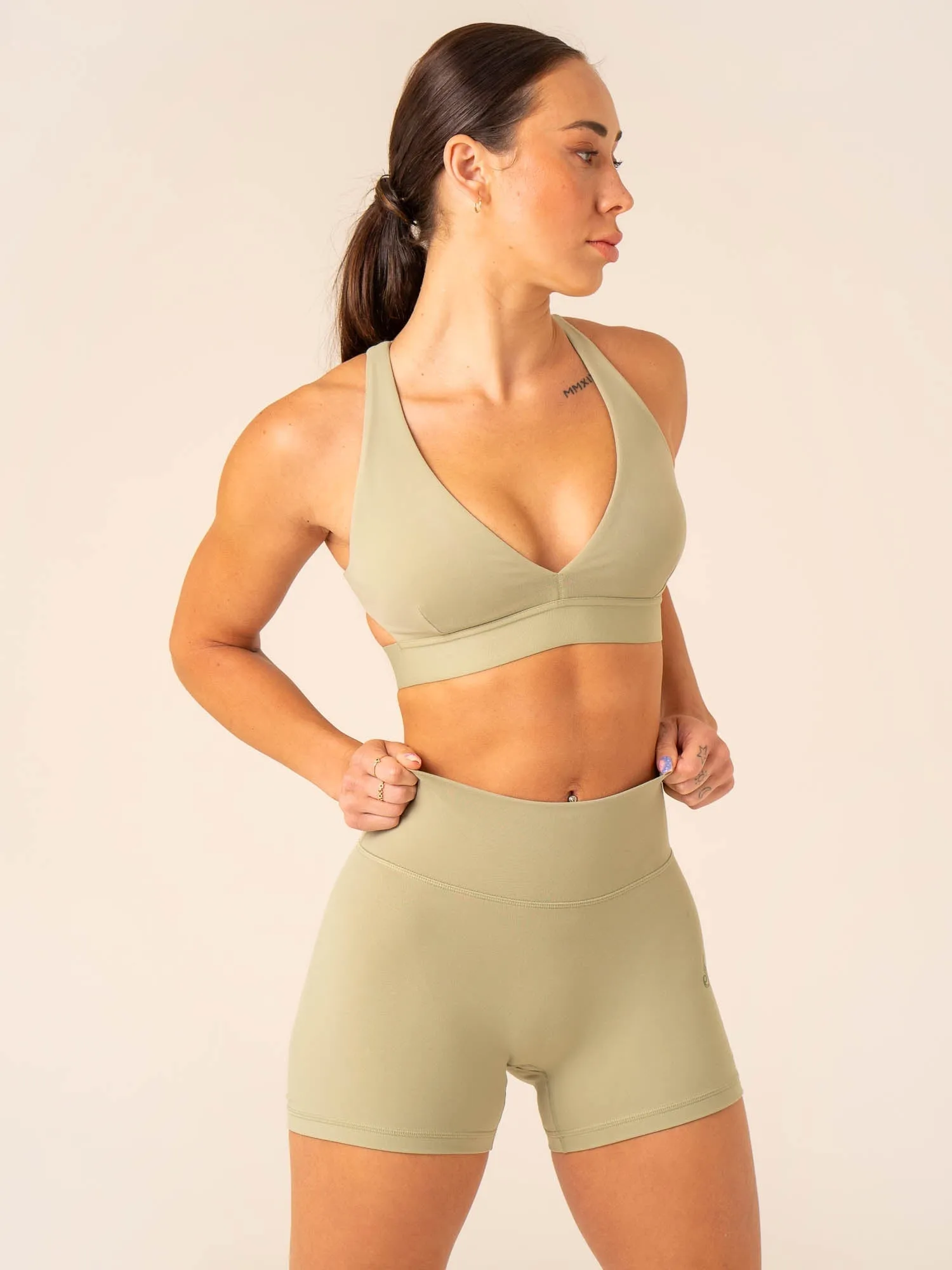 Prime Sports Bra - Olive