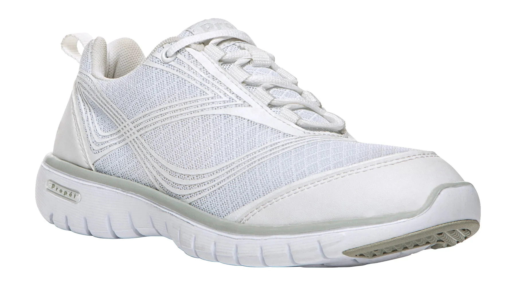 Propet Women's Walking Shoe- Travelite W3247- White