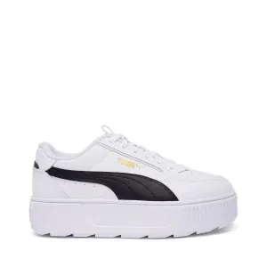 PUMA Womens Karmen Rebelle Sneaker, PUMA Womens white-PUMA Womens Black