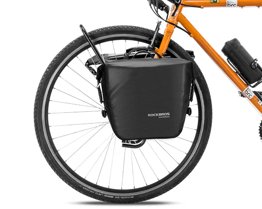 ROCKBROS Front Roller Panniers Bag Sturdy with Handle Shoulder Strap  1 Pair