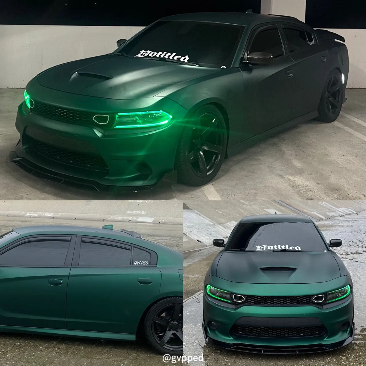 Satin Chrome Silk Green Vinyl Wrap