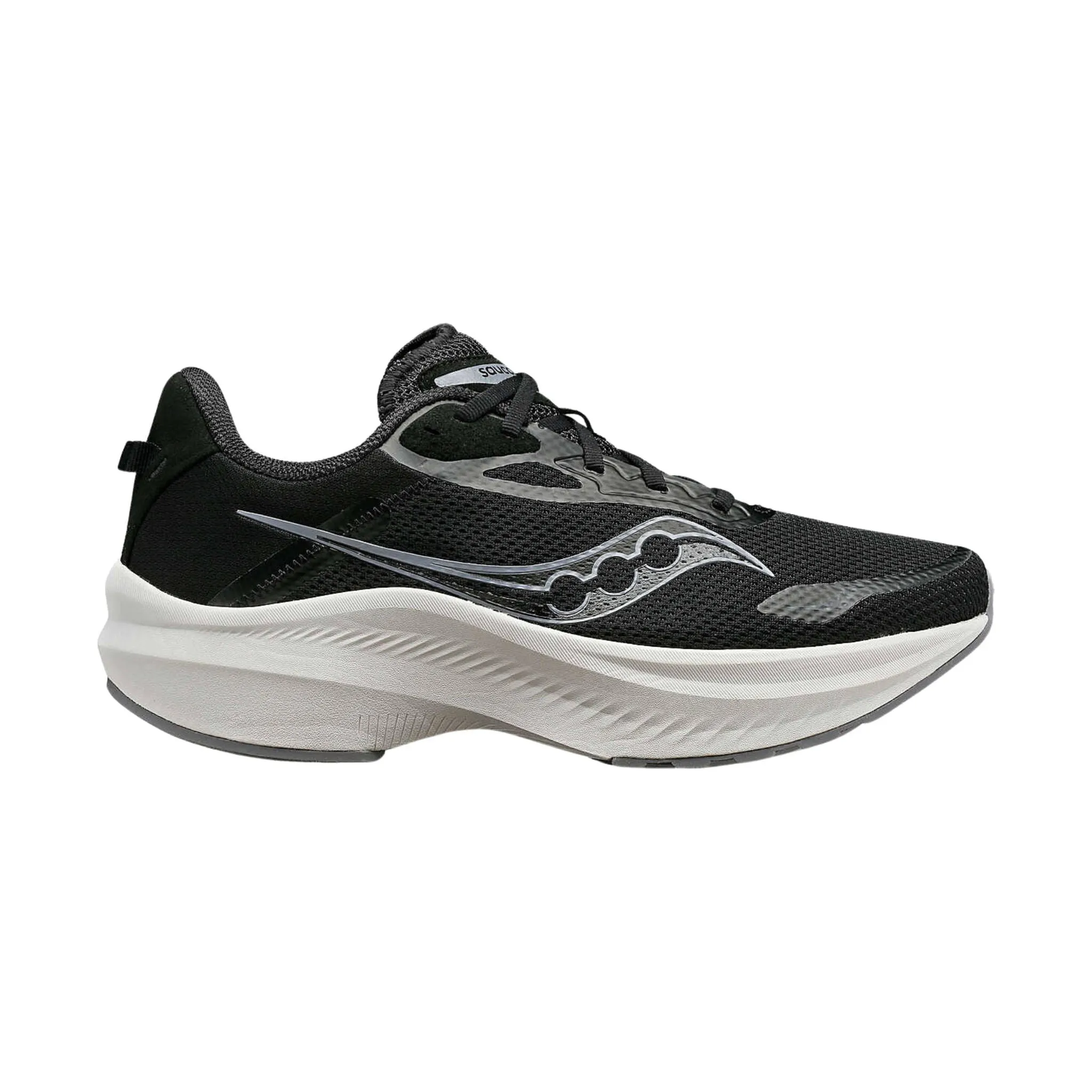 Saucony Men's Axon 3 Running Shoes - Black/Grey