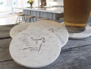 Skydiver Drink Coasters