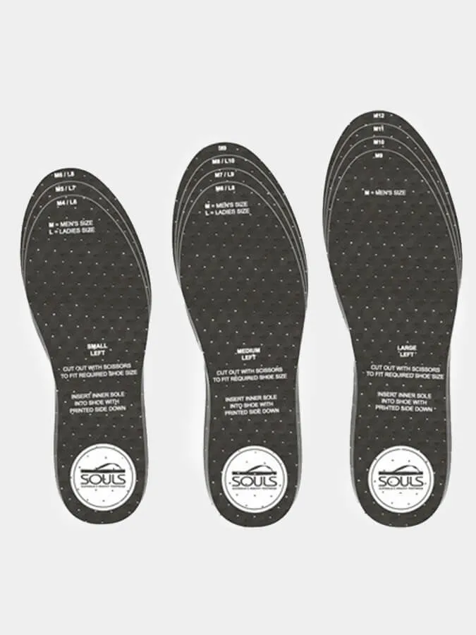 Souls Insoles - Black and White