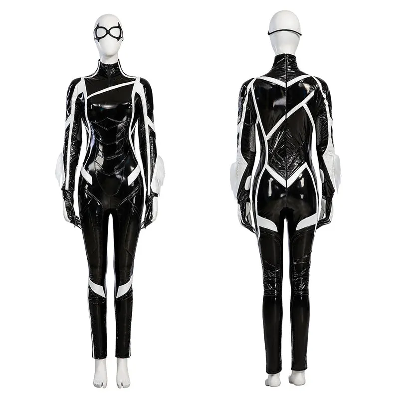 Spiderman Felicia Hardy Cosplay Costume Spider-Man 2 Black Cat Suit Halloween Outfit