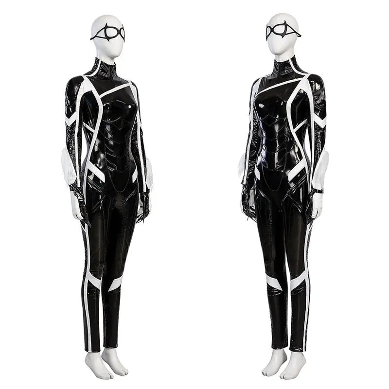 Spiderman Felicia Hardy Cosplay Costume Spider-Man 2 Black Cat Suit Halloween Outfit