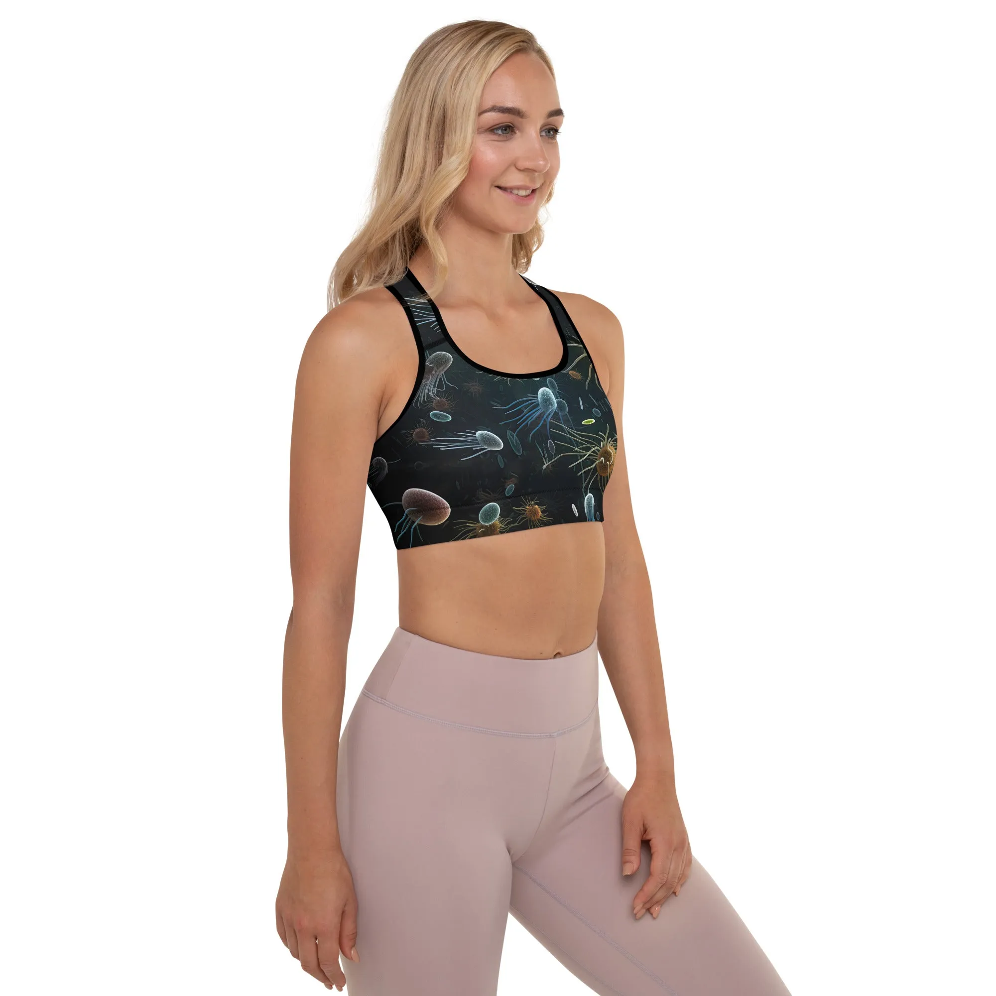 Sports Bra Microbial Galaxy