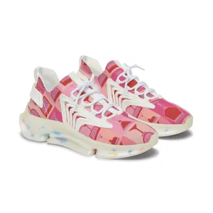 Strawberry Cocktails Women's Mesh Sneakers