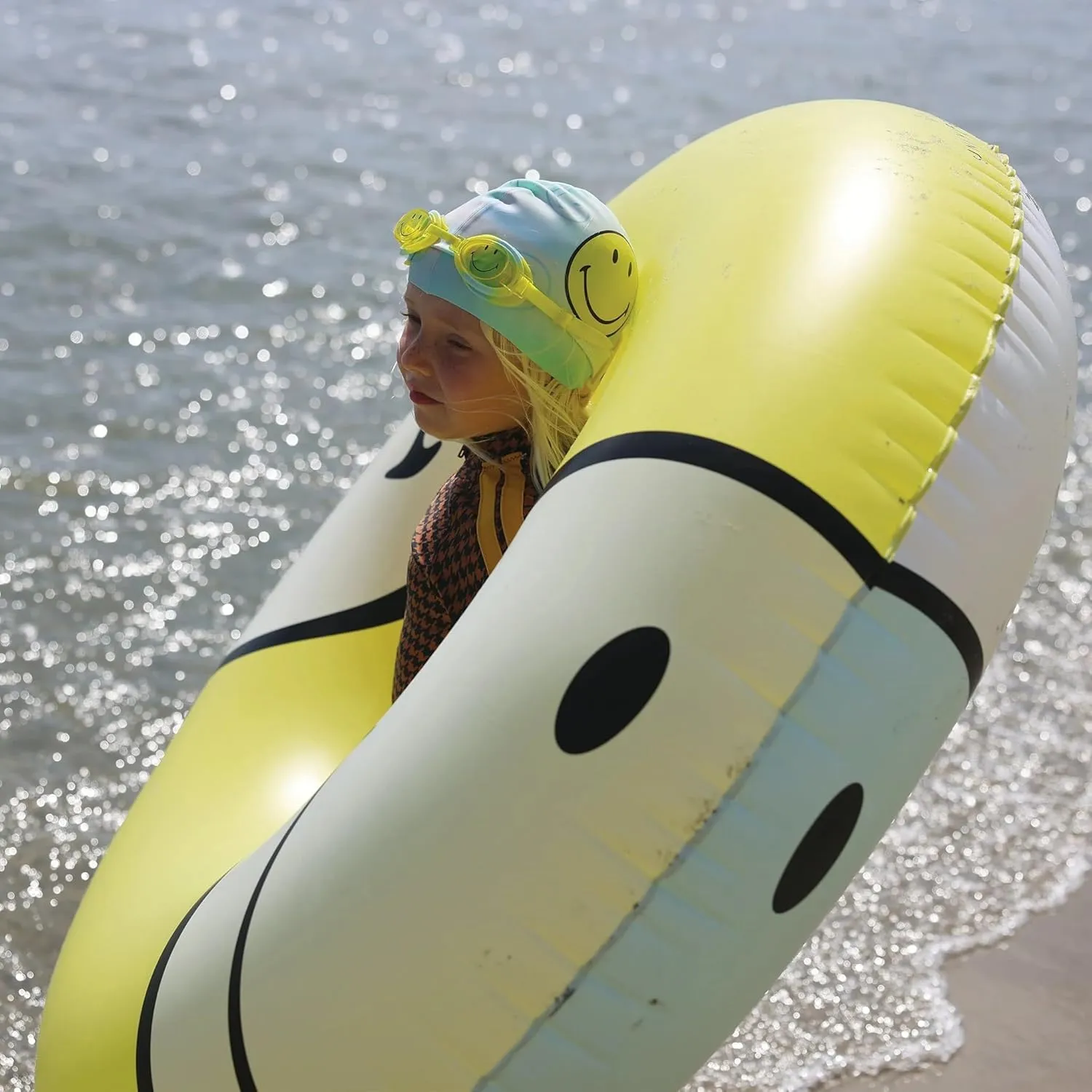 Sunnylife S2LPOLSM Pool Ring Smiley