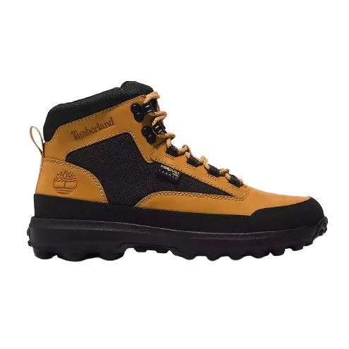 Timberland Men's Converge Mid Lace Up Boot Shoes - Wheat / Black Nubuck