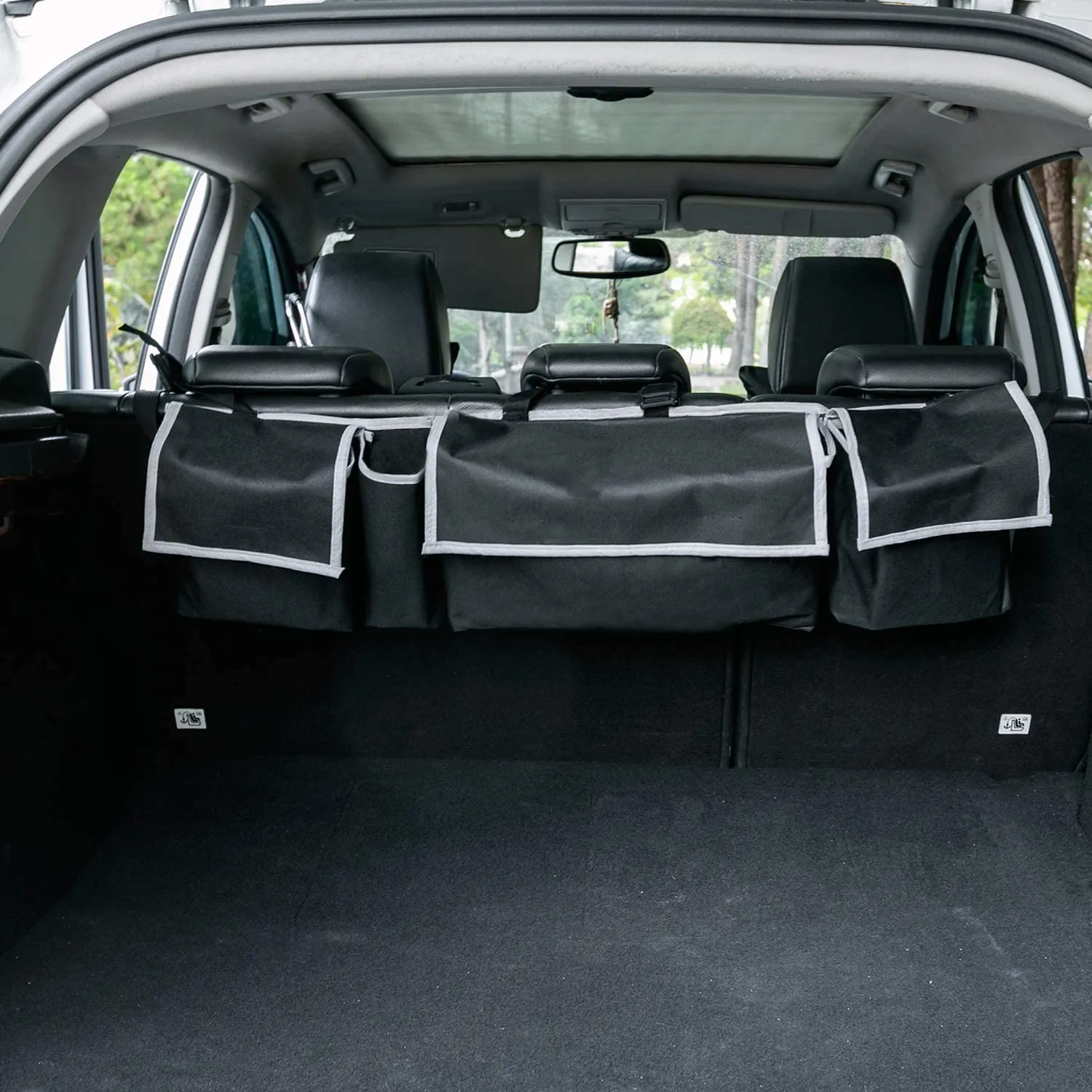 Trunk Organizer for Car, Car Backseat Organizer