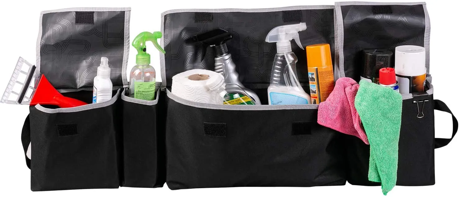 Trunk Organizer for Car, Car Backseat Organizer