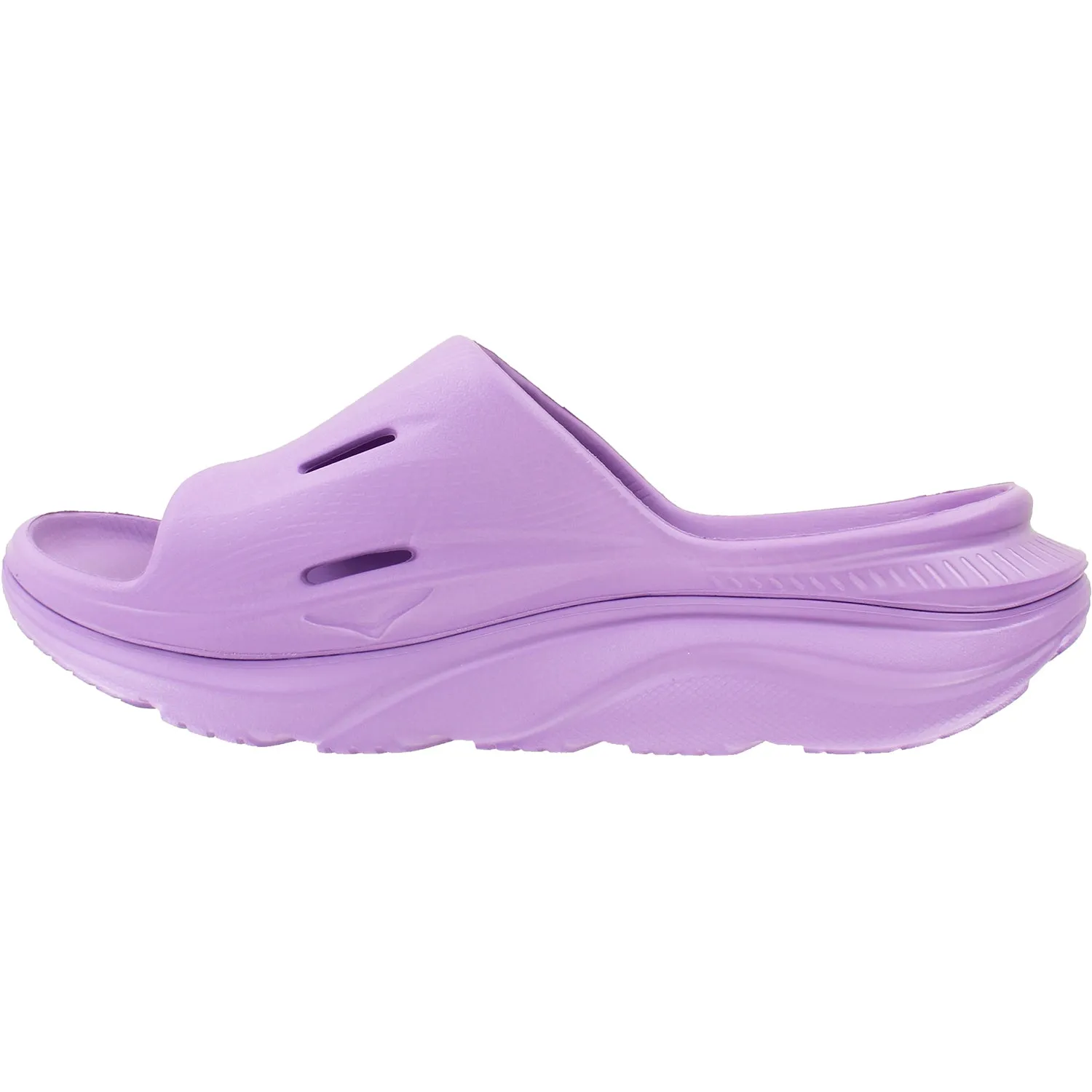 Unisex Hoka Ora Recovery Slide 3 Violet Bloom/Violet EVA