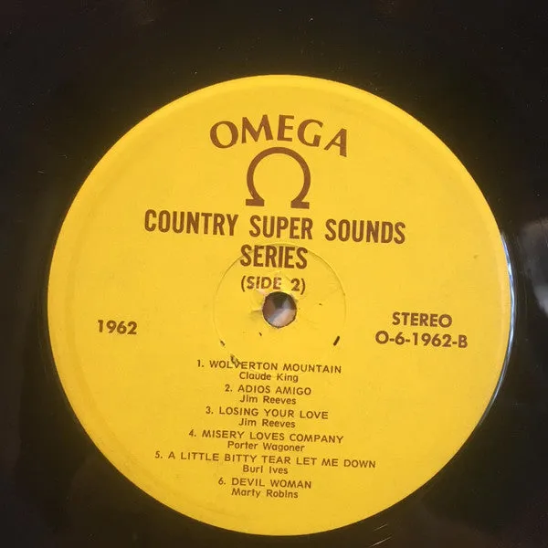 Various - Country Super Sounds 1962 (LP) (M)