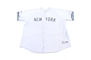 Vintage Majestic New York Yankees Derek Jeter Baseball Jersey