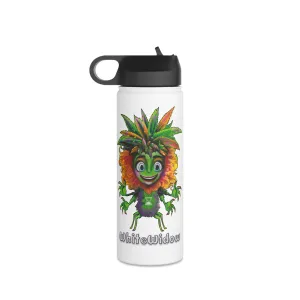 Water Bottle Stainless Steel - WhiteWidow