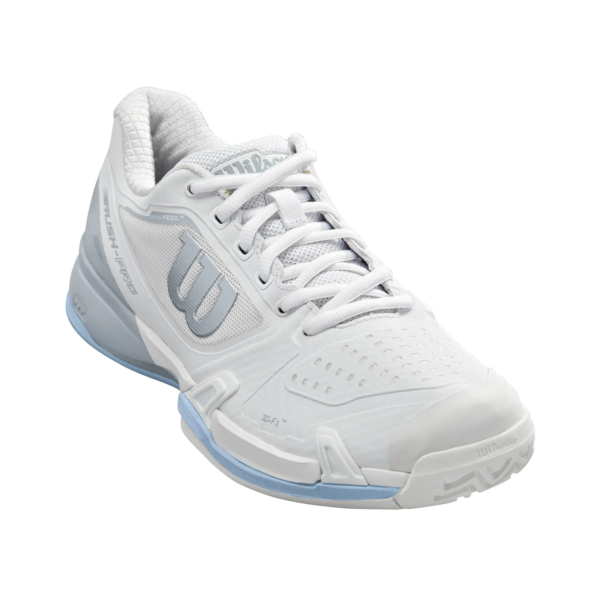 Wilson Rush Pro 2.5 White Pearl Womens Tennis Shoes