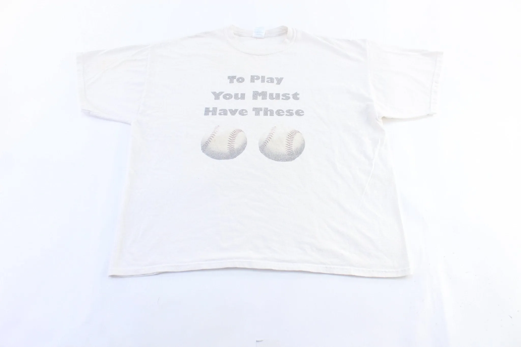 Y2K To Play You Must Have These Funny Baseball T-Shirt