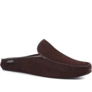 Yarmouth Leather Moccasin Slippers - YARMOUTH / 323 048