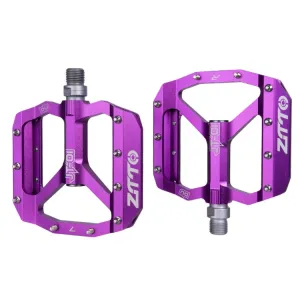 ZTTO Bike Pedal Ultralight Aluminum Alloy Bicycle Pedal (Purple)